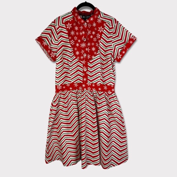Betabrand Never-Ending Holiday/Christmas Dress Size: Adult Small - Picture 2 of 8